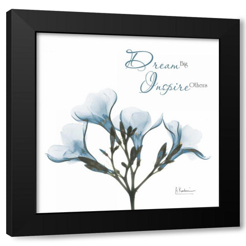 Oleander Dream  Black Modern Wood Framed Art Print with Double Matting by Koetsier, Albert