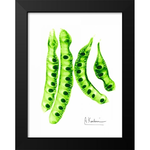 Carob Formation 2 Black Modern Wood Framed Art Print by Koetsier, Albert