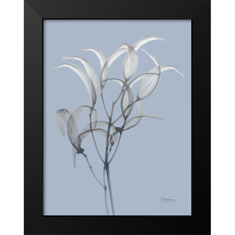 Skyway Oleander Bush Black Modern Wood Framed Art Print by Koetsier, Albert