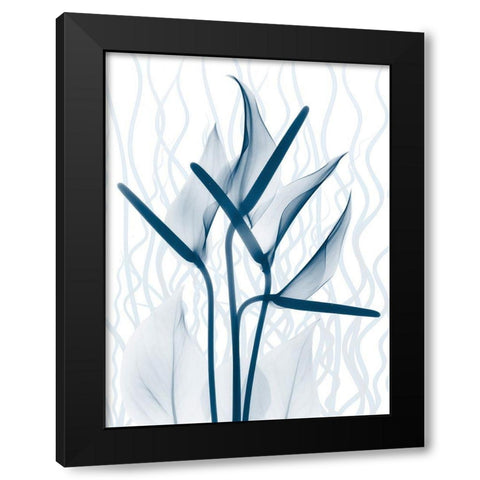 Blue Dawn 2 Black Modern Wood Framed Art Print by Koetsier, Albert