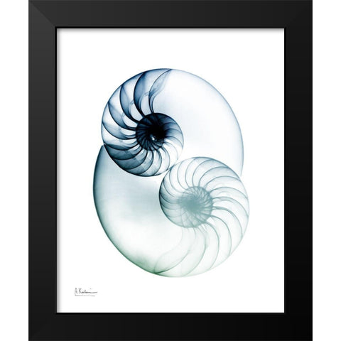 Crystal Breeze 2 Black Modern Wood Framed Art Print by Koetsier, Albert