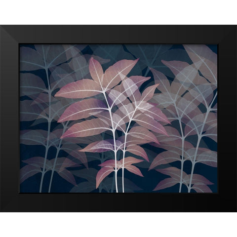 Indigo Heaven 1 Black Modern Wood Framed Art Print by Koetsier, Albert