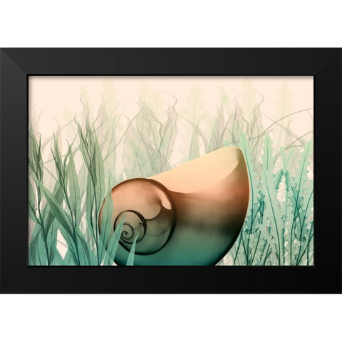 Underwater Dawn 4 Black Modern Wood Framed Art Print by Koetsier, Albert