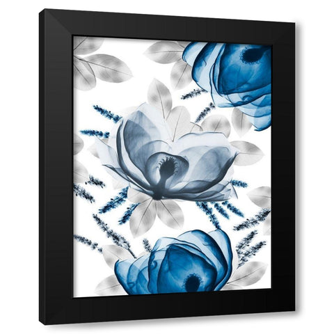 Invigorating Beauty 1 Black Modern Wood Framed Art Print with Double Matting by Koetsier, Albert