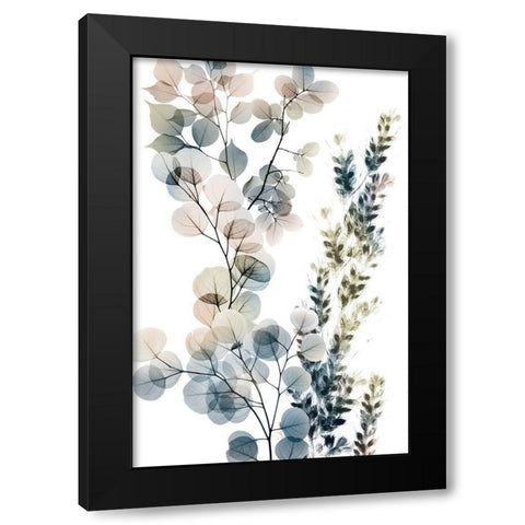 Vibrant Bouquet 1 Black Modern Wood Framed Art Print by Koetsier, Albert