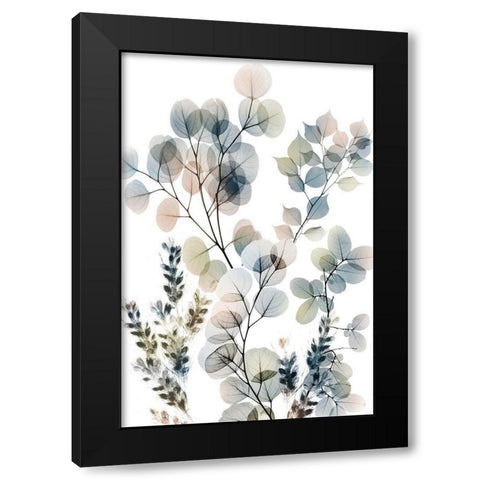 Vibrant Bouquet 2 Black Modern Wood Framed Art Print by Koetsier, Albert