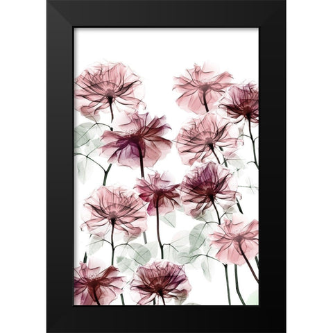 Magnificent Flower Bed 3 Black Modern Wood Framed Art Print by Koetsier, Albert