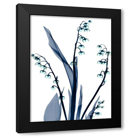 Midnight Oasis 1 Black Modern Wood Framed Art Print with Double Matting by Koetsier, Albert