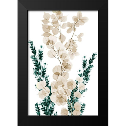 Bronze Bouquet 1 Black Modern Wood Framed Art Print by Koetsier, Albert