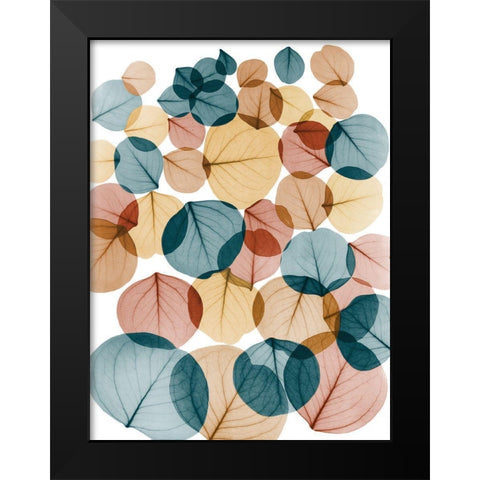 Urban Baybean Leaves Black Modern Wood Framed Art Print by Koetsier, Albert