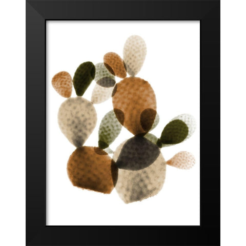 Urban Cactus Bunch 1 Black Modern Wood Framed Art Print by Koetsier, Albert