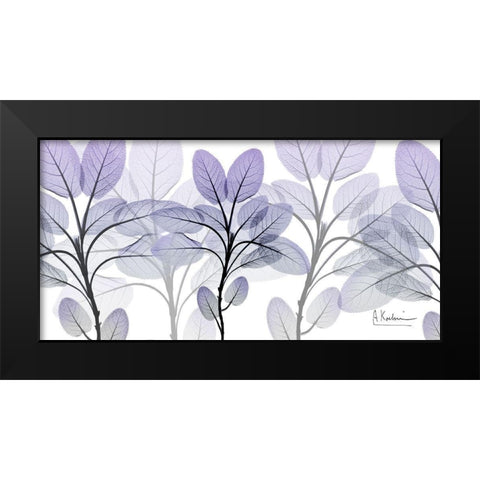 Phenomenal Blooms 1 Black Modern Wood Framed Art Print by Koetsier, Albert