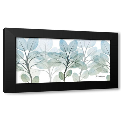 Resilient Blooms 1 Black Modern Wood Framed Art Print by Koetsier, Albert