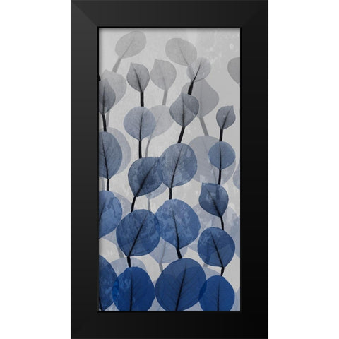 Sapphire Bunch 2 Black Modern Wood Framed Art Print by Koetsier, Albert