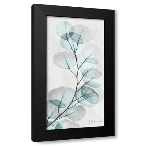 Eucalyptus Glow 1 Black Modern Wood Framed Art Print with Double Matting by Koetsier, Albert