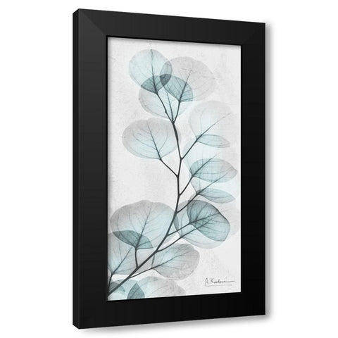 Eucalyptus Glow 1 Black Modern Wood Framed Art Print by Koetsier, Albert