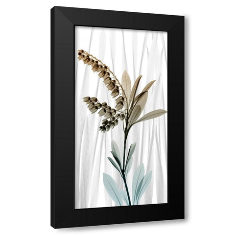 Suave Snowdrops 1 Black Modern Wood Framed Art Print by Koetsier, Albert