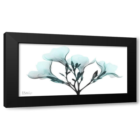 Oleander Mist 1 Black Modern Wood Framed Art Print with Double Matting by Koetsier, Albert