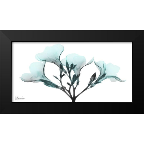 Oleander Mist 1 Black Modern Wood Framed Art Print by Koetsier, Albert