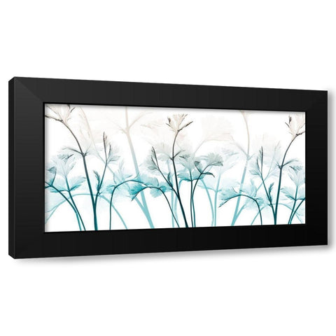 Amethyst Breeze 1 Black Modern Wood Framed Art Print with Double Matting by Koetsier, Albert