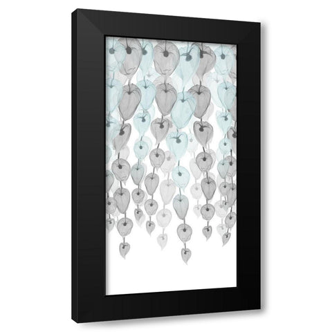 Lantern Sea Cascade 1 Black Modern Wood Framed Art Print with Double Matting by Koetsier, Albert