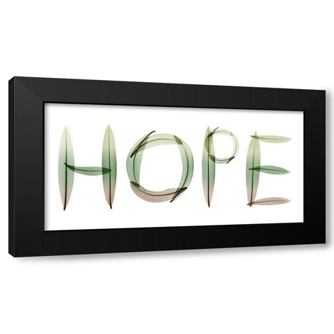 Hope Black Modern Wood Framed Art Print by Koetsier, Albert