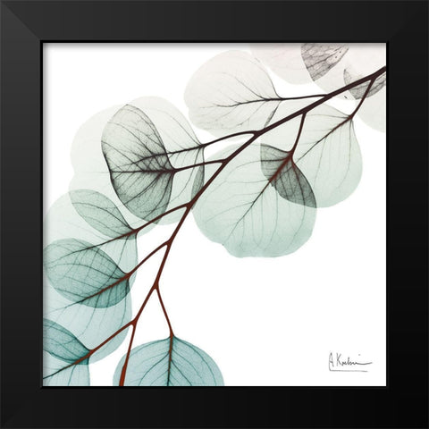 Extravagant Eucalyptus 1 Black Modern Wood Framed Art Print by Koetsier, Albert