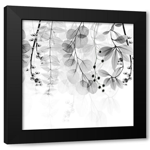 Pragmatic Meditation 1 Black Modern Wood Framed Art Print with Double Matting by Koetsier, Albert