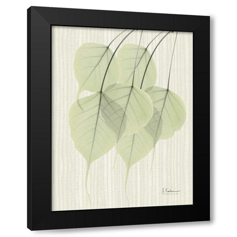 Bo Tree E158 Black Modern Wood Framed Art Print with Double Matting by Koetsier, Albert