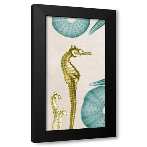 under The Sea 4 Black Modern Wood Framed Art Print by Koetsier, Albert