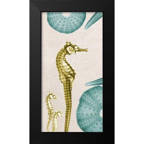 under The Sea 4 Black Modern Wood Framed Art Print by Koetsier, Albert