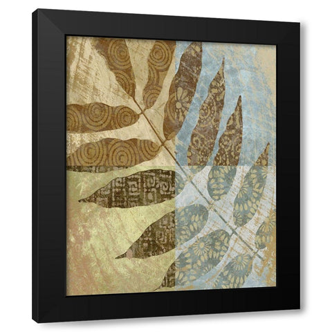 Branch of Life 1 Black Modern Wood Framed Art Print with Double Matting by Saunders, Alonzo