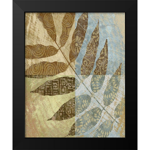 Branch of Life 1 Black Modern Wood Framed Art Print by Saunders, Alonzo