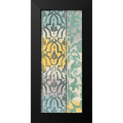 Decorative Life 2 Black Modern Wood Framed Art Print by Saunders, Alonzo