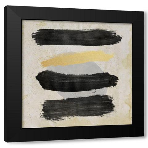 Up the Ladder Black Modern Wood Framed Art Print with Double Matting by Saunders, Alonzo