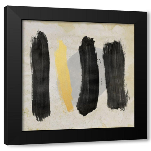 The Golden Path 1 Black Modern Wood Framed Art Print by Saunders, Alonzo