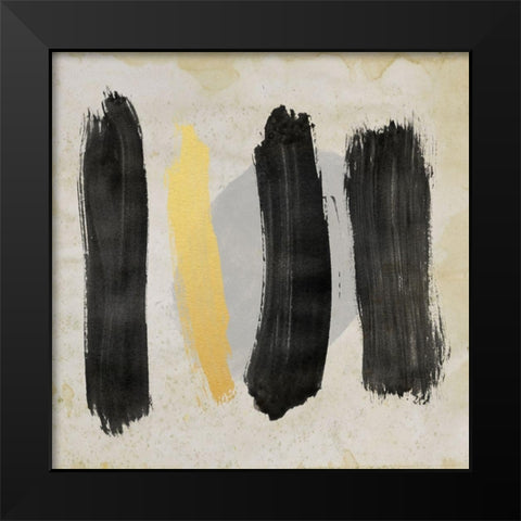 The Golden Path 1 Black Modern Wood Framed Art Print by Saunders, Alonzo