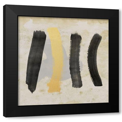 The Golden Path 2 Black Modern Wood Framed Art Print by Saunders, Alonzo