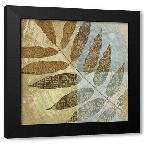 Branch of Life 1 Black Modern Wood Framed Art Print by Saunders, Alonzo