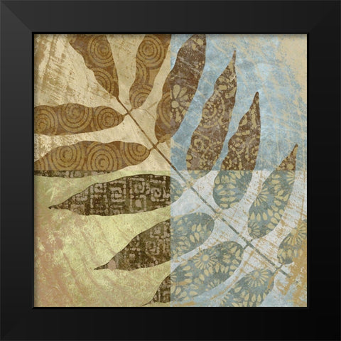Branch of Life 1 Black Modern Wood Framed Art Print by Saunders, Alonzo
