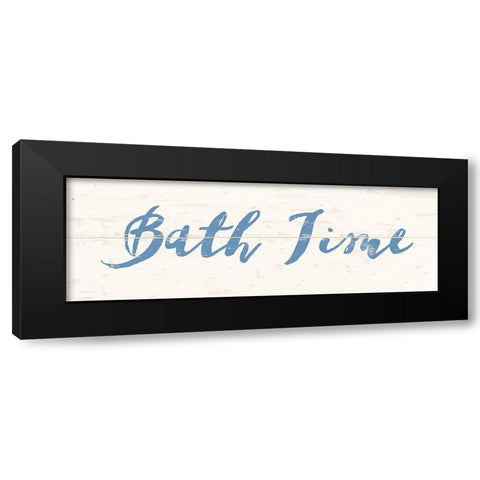 Bath Time Black Modern Wood Framed Art Print with Double Matting by Vidal, Alicia