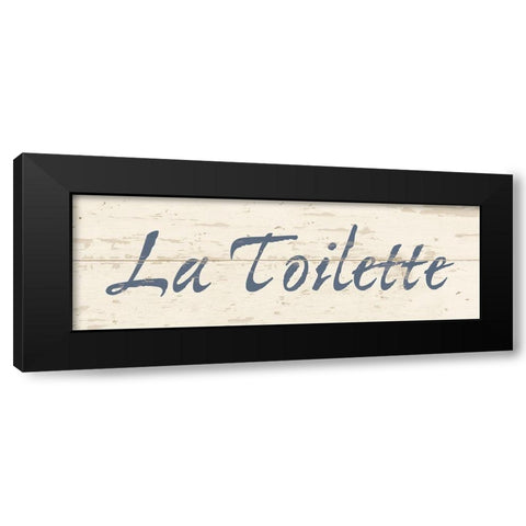 La Toilette Black Modern Wood Framed Art Print with Double Matting by Vidal, Alicia