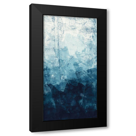 Ocean Flow 1 Black Modern Wood Framed Art Print by Vidal, Alicia