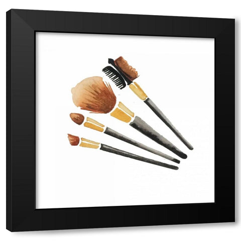 Make Me Gorgeous 4 Black Modern Wood Framed Art Print by Zyburt, Alicia