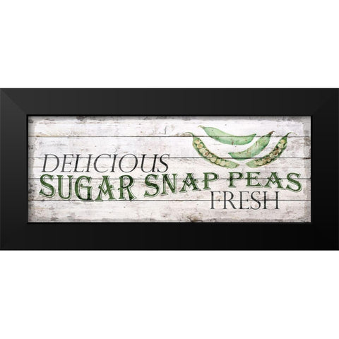 Farm Fresh Vegetables 3 Black Modern Wood Framed Art Print by Bailey, Ann