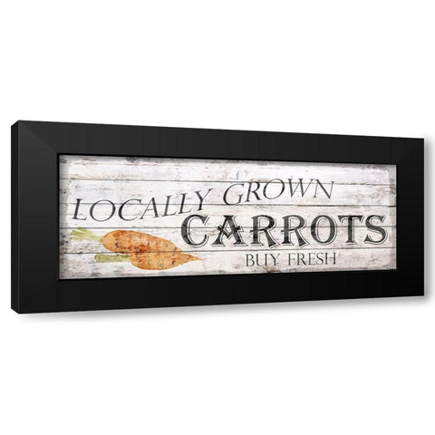 Farm Fresh Vegetables 4 Black Modern Wood Framed Art Print by Bailey, Ann