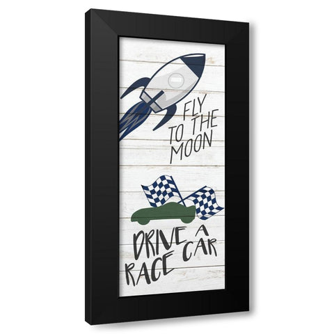 To Do 2 Black Modern Wood Framed Art Print with Double Matting by Bailey, Ann