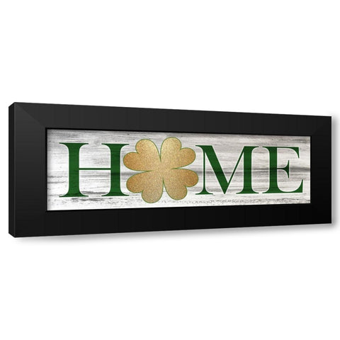 Home Clover Black Modern Wood Framed Art Print with Double Matting by Bailey, Ann