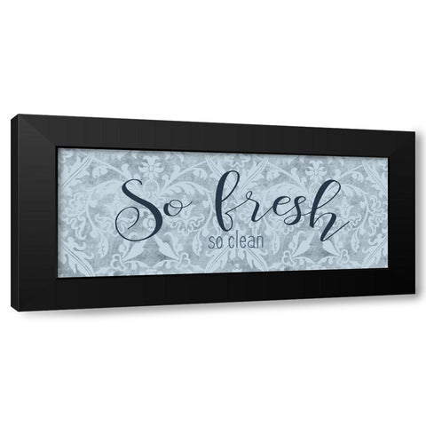 So Fresh Black Modern Wood Framed Art Print with Double Matting by Bailey, Ann