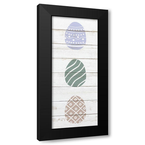 Vintage Easter 2 Black Modern Wood Framed Art Print with Double Matting by Bailey, Ann